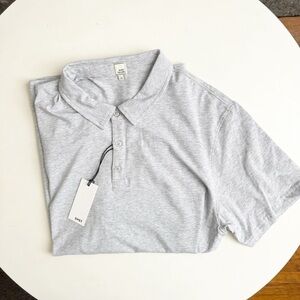 Swet Tailor Men’s All-In Polo Shirt Gray Size XXL Performance Stretch New